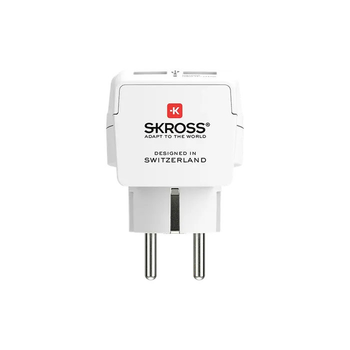 Skross USB-töpseli sivulta